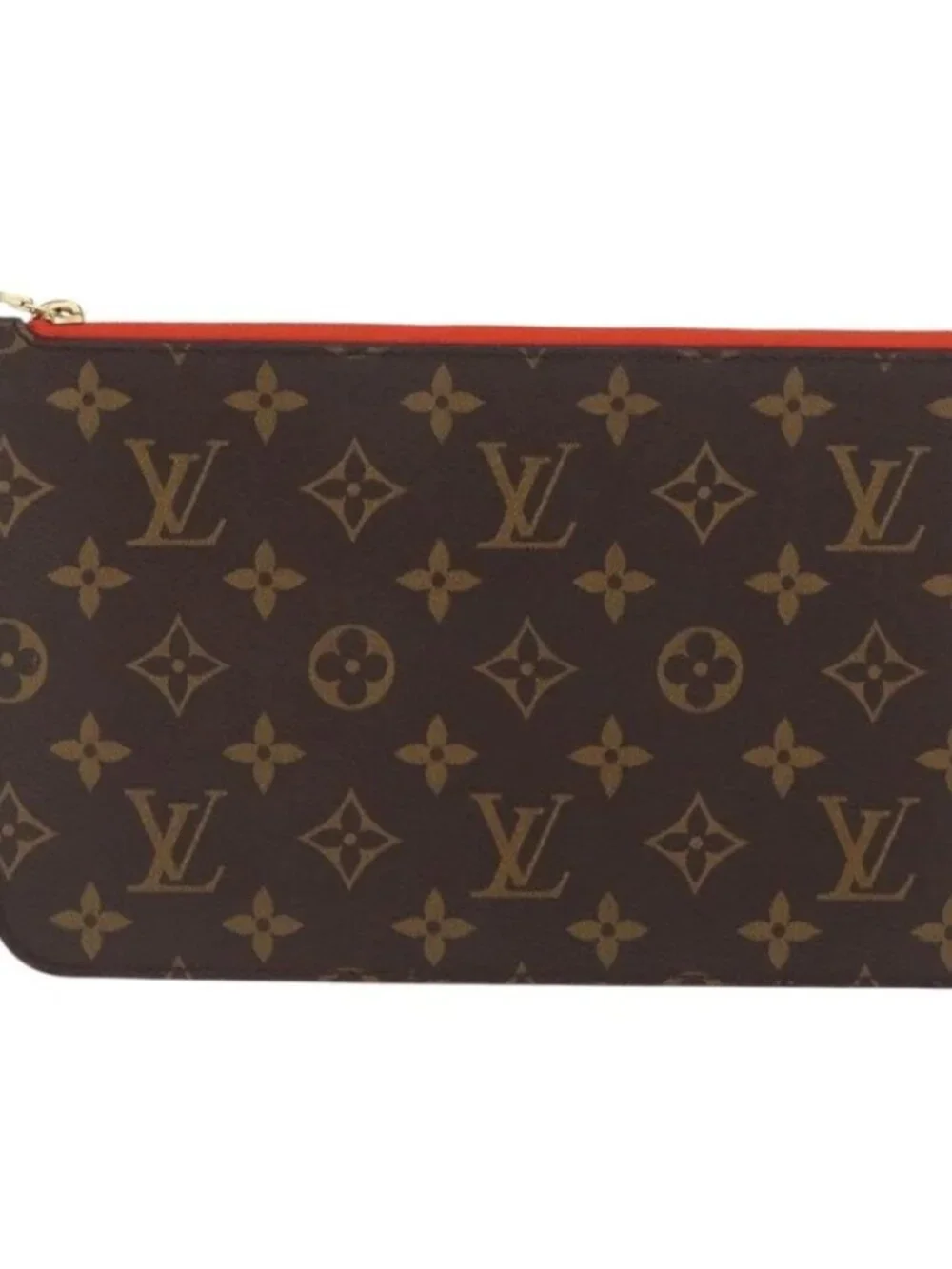 LOUIS VUITTON Monogram Neverfull MM Pouch LV Auth BA10514